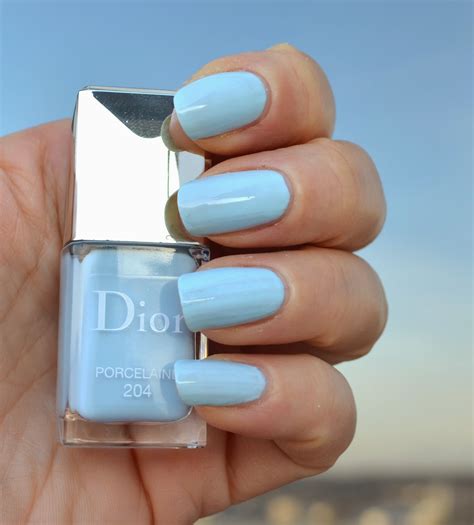 dior porcelaine 204 nail polish|Dior Spring 2014 – Nail polish swatches, Porcelaine and Bouquet.